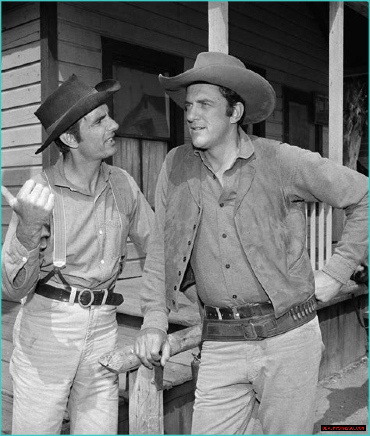 Did James Arness and Dennis Weaver get along?